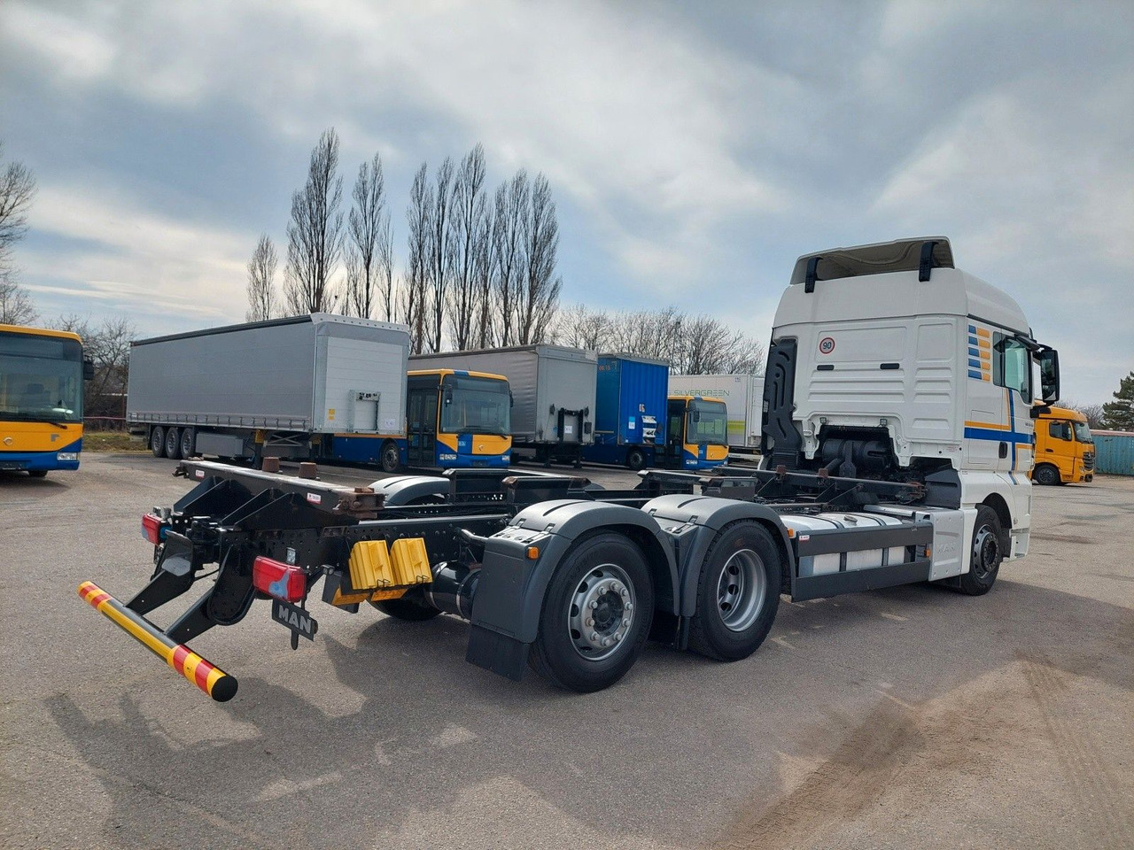 MAN TGX 26.460 LL 6x2/2 - Containerwagen/ Wechselfahrgestell LKW: das Bild 4 MAN TGX 26.460 LL 6x2/2 - Containerwagen/ Wechselfahrgestell LKW: das Bild 4