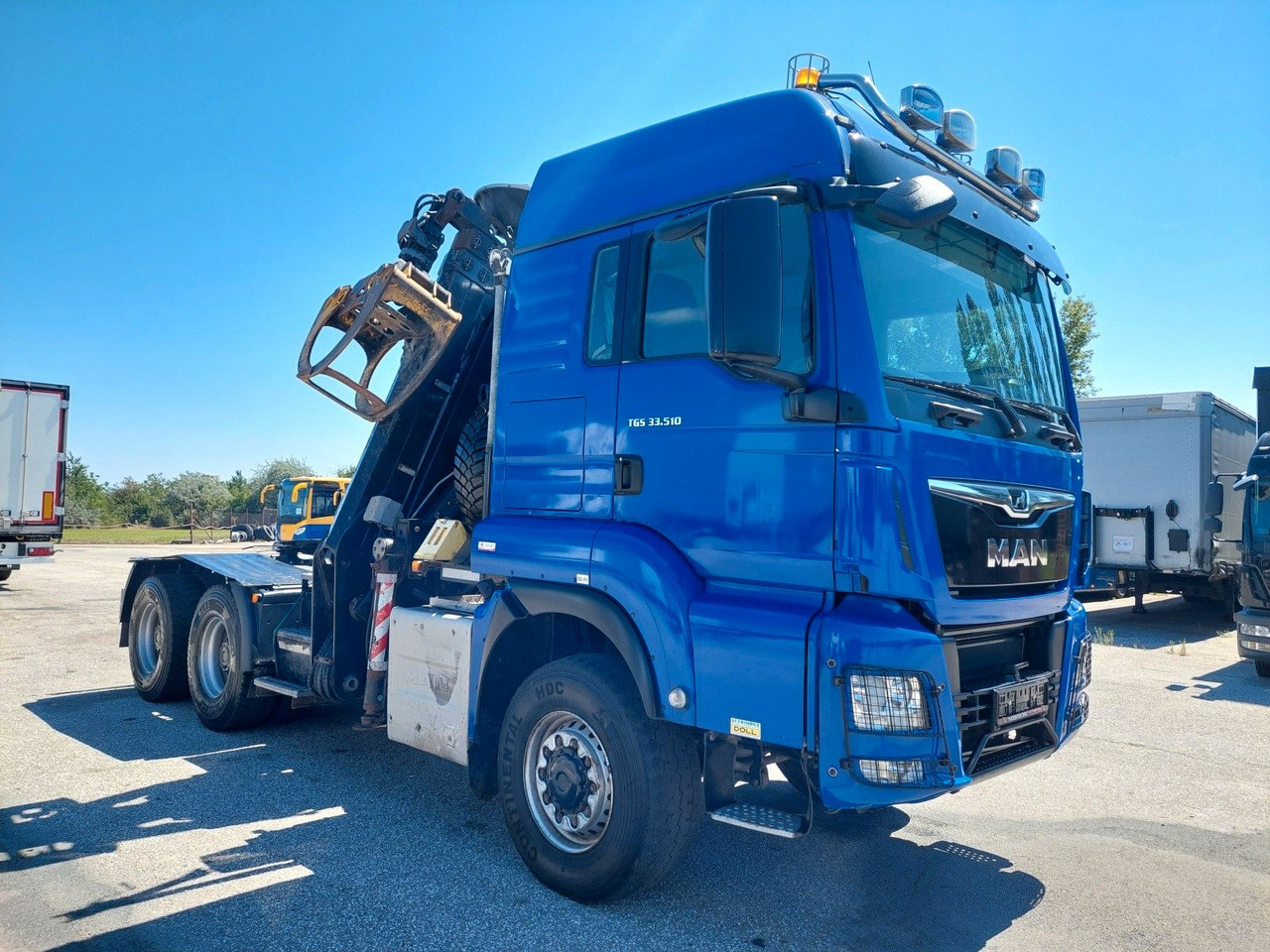 MAN TG3 33.510 6X6 BL KRAN LANGHOLZ Kesla 2117ZT94 - Sattelzugmaschine: das Bild 2 MAN TG3 33.510 6X6 BL KRAN LANGHOLZ Kesla 2117ZT94 - Sattelzugmaschine: das Bild 2