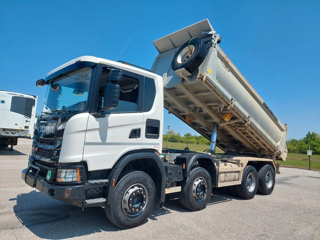 Scania G 450 B8X4HZ 8x4 Bordmatik - Kipper: das Bild 1 Scania G 450 B8X4HZ 8x4 Bordmatik - Kipper: das Bild 1