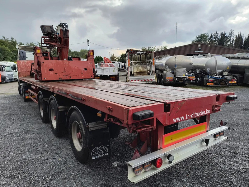 LAG 16000-R KENNIS CRANE - 2 STEERING AXLES - Pritschenauflieger/ Plattformauflieger: das Bild 3 LAG 16000-R KENNIS CRANE - 2 STEERING AXLES - Pritschenauflieger/ Plattformauflieger: das Bild 3