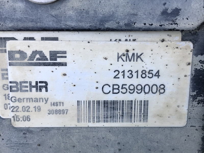 DAF CF Euro 6 - Kühler für LKW: das Bild 3 DAF CF Euro 6 - Kühler für LKW: das Bild 3