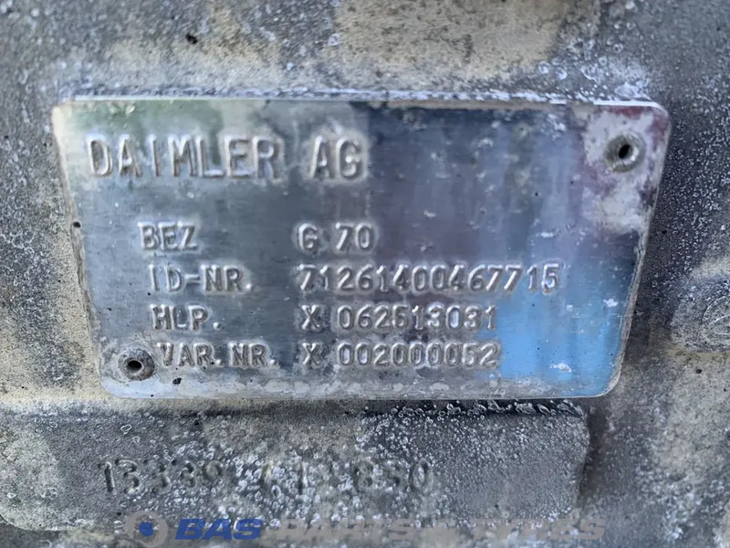 Mercedes-Benz Atego Mercedes G70-6 Powershift 3 Versnellingsbak A 001 260 36 00 - Getriebe für LKW: das Bild 5 Mercedes-Benz Atego Mercedes G70-6 Powershift 3 Versnellingsbak A 001 260 36 00 - Getriebe für LKW: das Bild 5