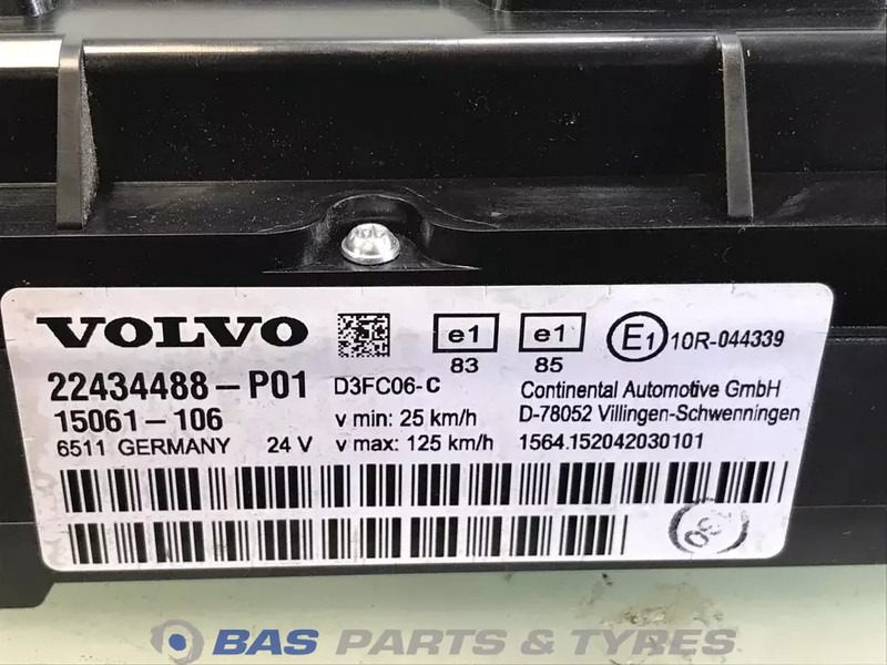 Volvo FE Euro 6 - Armaturenbrett für LKW: das Bild 3 Volvo FE Euro 6 - Armaturenbrett für LKW: das Bild 3