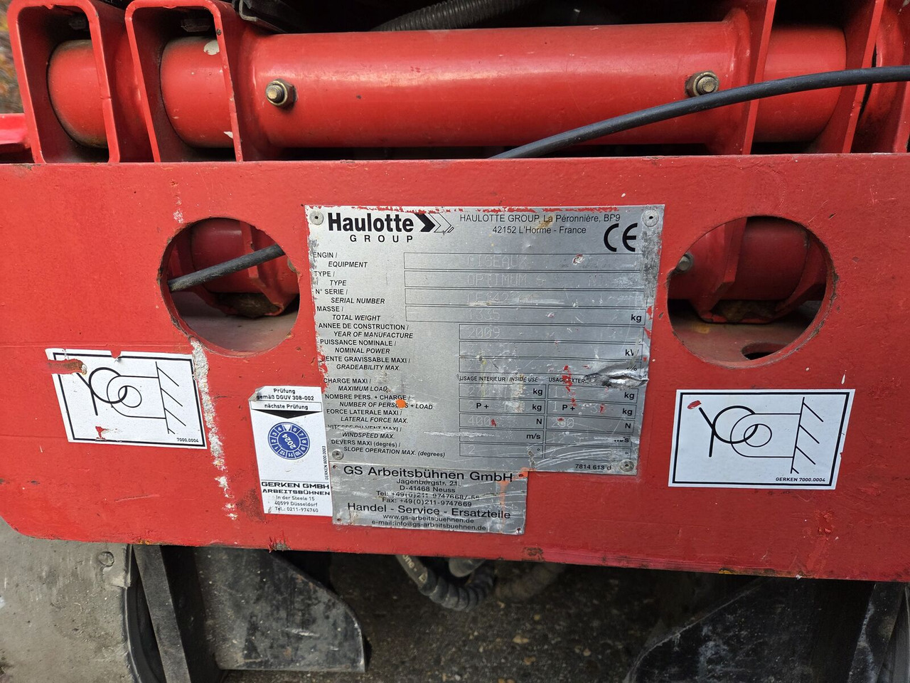 Haulotte Optimum 6 schaarhoogwerker - Scherenbühne: das Bild 5 Haulotte Optimum 6 schaarhoogwerker - Scherenbühne: das Bild 5