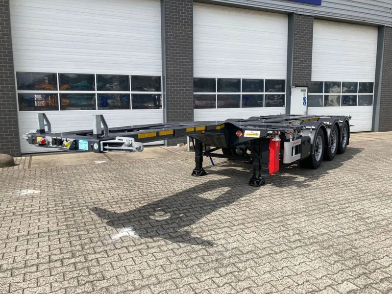 Kässbohrer SHG AVMH / 45 - 12 / 27 - Multi uitschuifbaar chassis -> 20"/30"/40"/45" - Container/ Wechselfahrgestell Auflieger: das Bild 5 Kässbohrer SHG AVMH / 45 - 12 / 27 - Multi uitschuifbaar chassis -> 20"/30"/40"/45" - Container/ Wechselfahrgestell Auflieger: das Bild 5