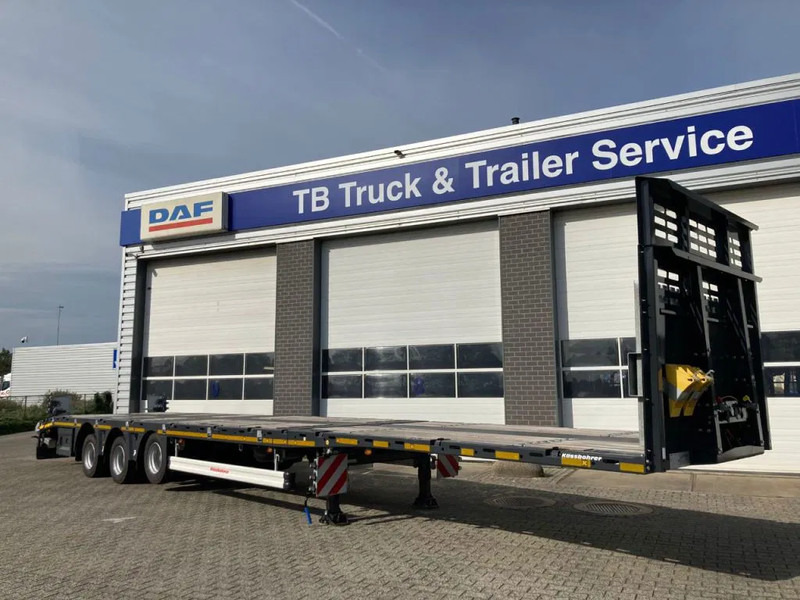 Kässbohrer SPA M3 / 1N - 18 / 27 Heavy Duty uitschuifbare vlakke mega trailer met liftas, rongen en oprijplaten - Pritschenauflieger/ Plattformauflieger: das Bild 3 Kässbohrer SPA M3 / 1N - 18 / 27 Heavy Duty uitschuifbare vlakke mega trailer met liftas, rongen en oprijplaten - Pritschenauflieger/ Plattformauflieger: das Bild 3