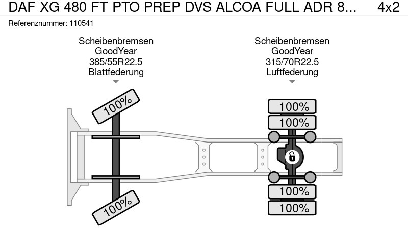 DAF XG 480 FT PTO PREP DVS ALCOA FULL ADR 845L+340L TANK - COMING SOON - Sattelzugmaschine: das Bild 2 DAF XG 480 FT PTO PREP DVS ALCOA FULL ADR 845L+340L TANK - COMING SOON - Sattelzugmaschine: das Bild 2