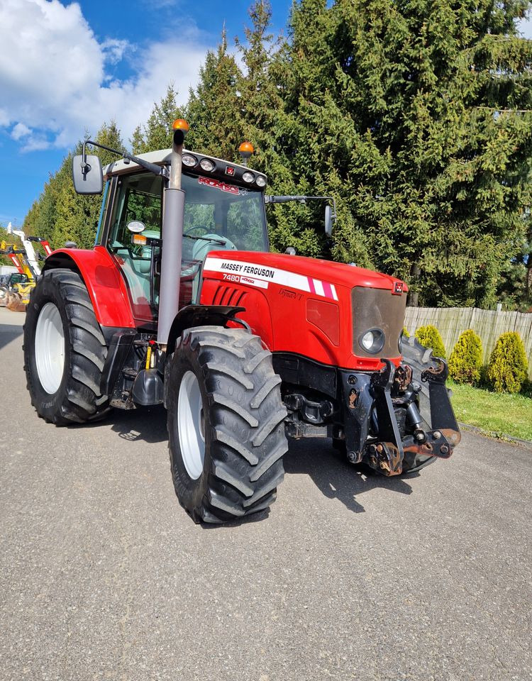 Ciągnik Massey Ferguson MF 7480 TV 2008 Massey Ferguson 7480 Dyna-TV - Traktor: das Bild 2 Ciągnik Massey Ferguson MF 7480 TV 2008 Massey Ferguson 7480 Dyna-TV - Traktor: das Bild 2