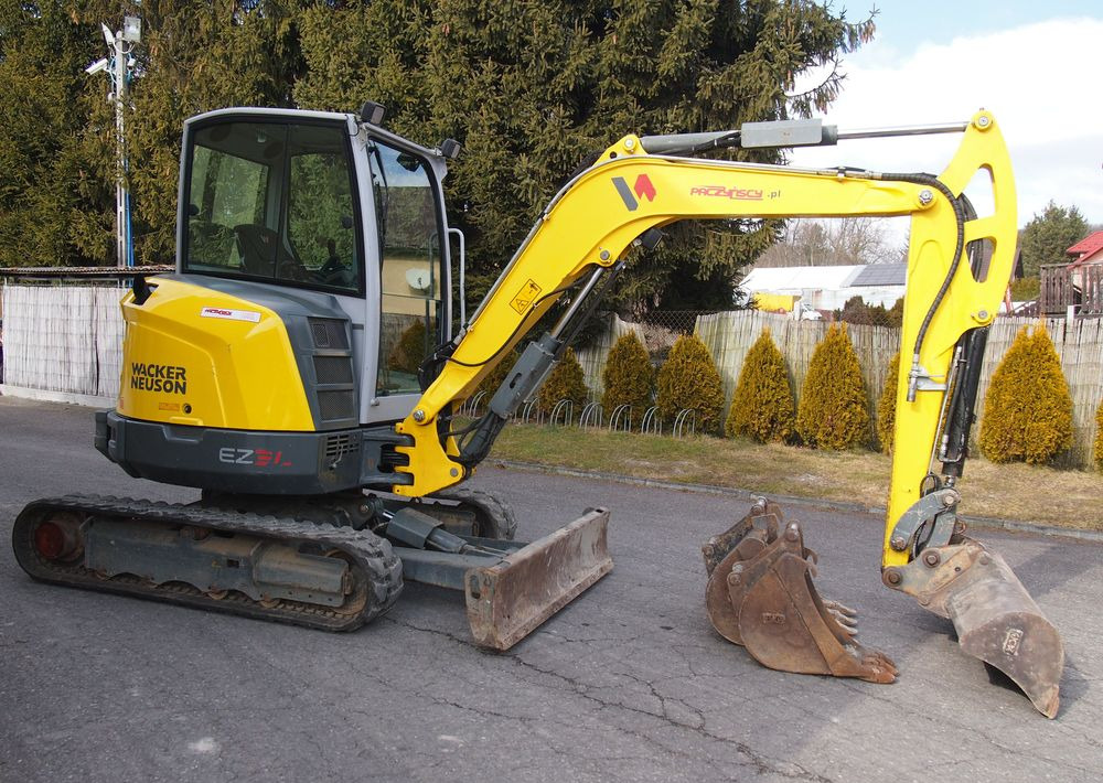 Minikoparka Wacker Neuson EZ36 2018 Minikoparka Wacker Neuson - Minibagger: das Bild 3 Minikoparka Wacker Neuson EZ36 2018 Minikoparka Wacker Neuson - Minibagger: das Bild 3