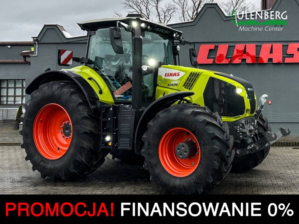 Claas Axion 830 Cmatic - Traktor: das Bild 1 Claas Axion 830 Cmatic - Traktor: das Bild 1