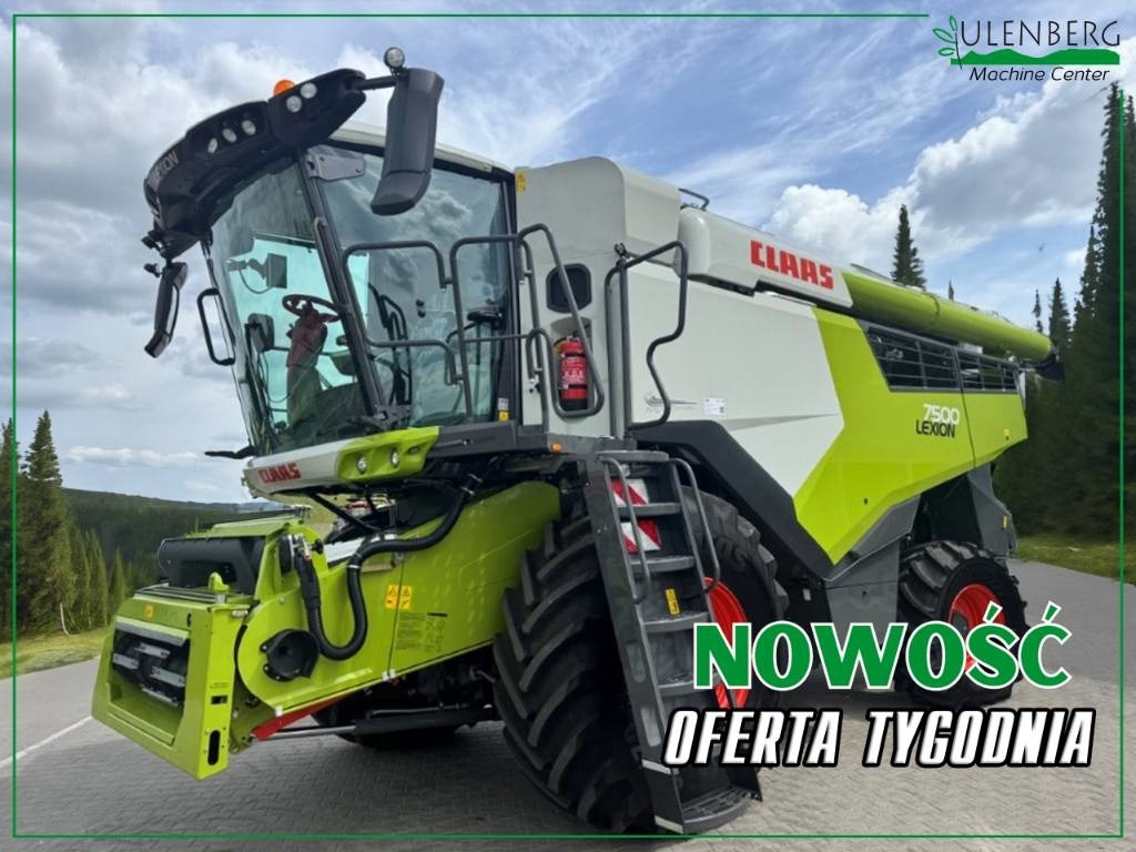 Claas LEXION 7500 +VARIO 930 + WÓZEK - Mähdrescher: das Bild 1 Claas LEXION 7500 +VARIO 930 + WÓZEK - Mähdrescher: das Bild 1