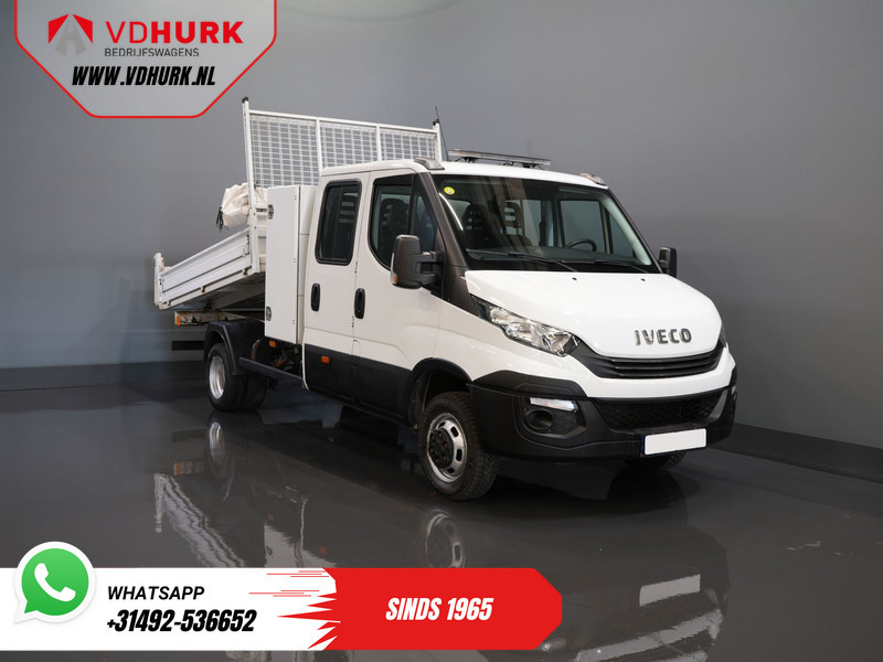 Iveco Daily 35C14D 2.3 140 pk Aut. ZF DC Dubbel Cabine 6Pers./ Kipper/ Pick Up/ Open Laadbak/ Kieper/ 3.5t Trekverm./ Dubbel Lucht/ Gev.Stoe - Kipper Transporter, Transporter mit Doppelkabine: das Bild 1 Iveco Daily 35C14D 2.3 140 pk Aut. ZF DC Dubbel Cabine 6Pers./ Kipper/ Pick Up/ Open Laadbak/ Kieper/ 3.5t Trekverm./ Dubbel Lucht/ Gev.Stoe - Kipper Transporter, Transporter mit Doppelkabine: das Bild 1