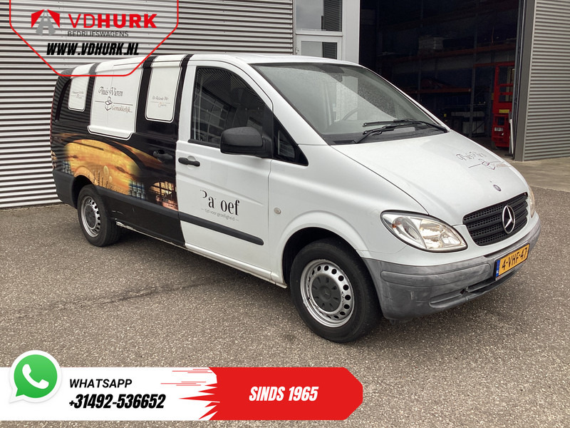 Mercedes-Benz Vito 109 CDI EXPORT ONLY NL Auto/ APK 07-2026/ Camera/ 3 Pers./ Trekhaak - Kleintransporter: das Bild 1 Mercedes-Benz Vito 109 CDI EXPORT ONLY NL Auto/ APK 07-2026/ Camera/ 3 Pers./ Trekhaak - Kleintransporter: das Bild 1