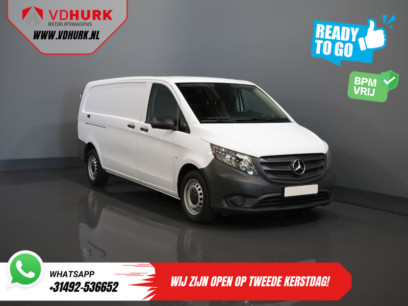 Mercedes-Benz Vito 116 CDI Aut. L3 XL BPM VRIJ! Carplay/ Stoelverw./ 270Gr. Deuren/ Cruise/ Airco/ Navi/ Camera/ PDC - Kleintransporter: das Bild 1 Mercedes-Benz Vito 116 CDI Aut. L3 XL BPM VRIJ! Carplay/ Stoelverw./ 270Gr. Deuren/ Cruise/ Airco/ Navi/ Camera/ PDC - Kleintransporter: das Bild 1