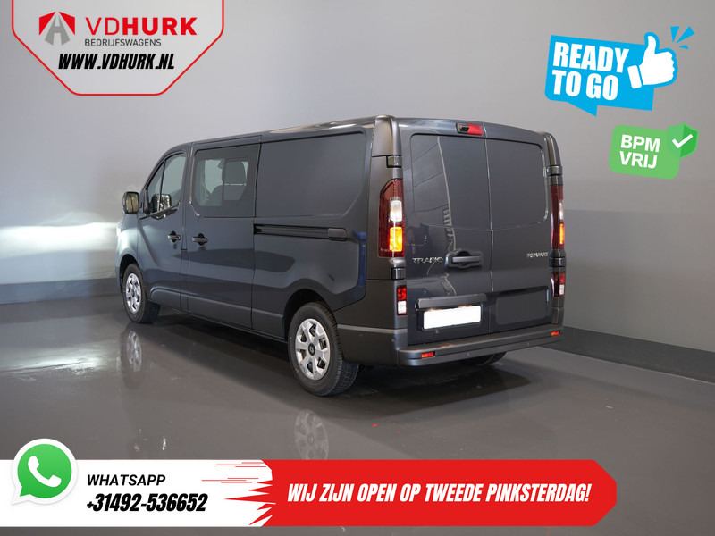 Renault Trafic 2.0 dCi 130 pk L2 BPM VRIJ! DC Dubbel Cabine LED/ 2xSchuifdeur/ Navi/ Carplay/ Camera/ PDC/ Cruise - Kleintransporter, Transporter mit Doppelkabine: das Bild 2 Renault Trafic 2.0 dCi 130 pk L2 BPM VRIJ! DC Dubbel Cabine LED/ 2xSchuifdeur/ Navi/ Carplay/ Camera/ PDC/ Cruise - Kleintransporter, Transporter mit Doppelkabine: das Bild 2
