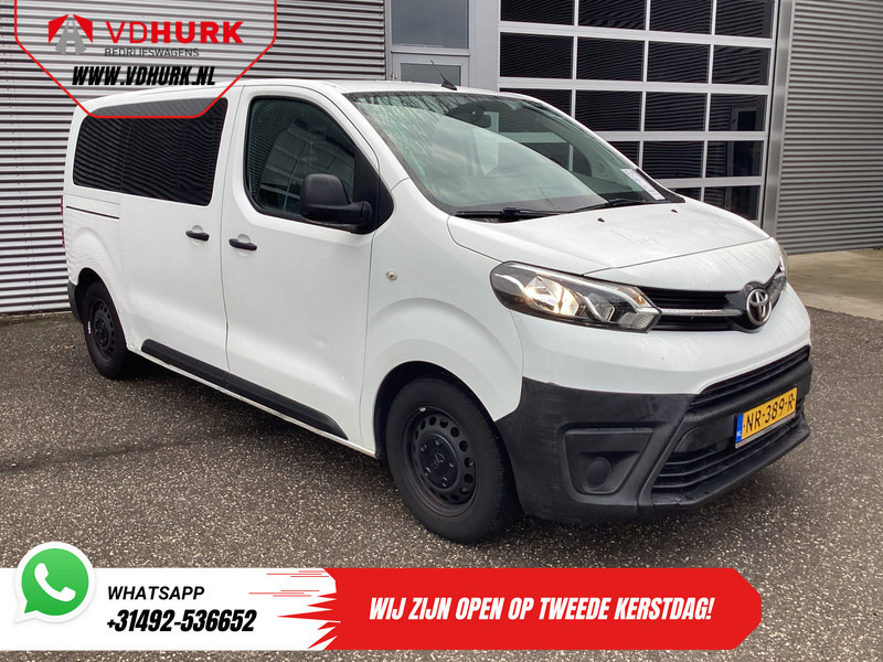 Toyota Proace Shuttle 1.6 D-4D Incl. BTW/BPM € 12.975,- EXPORT Kombi/ Combi/ 9 Pers./ 9P/ Shuttle/ Airco/ Cruise/ PDC/ Sidebars - Kleinbus, Personentransporter: das Bild 1 Toyota Proace Shuttle 1.6 D-4D Incl. BTW/BPM € 12.975,- EXPORT Kombi/ Combi/ 9 Pers./ 9P/ Shuttle/ Airco/ Cruise/ PDC/ Sidebars - Kleinbus, Personentransporter: das Bild 1