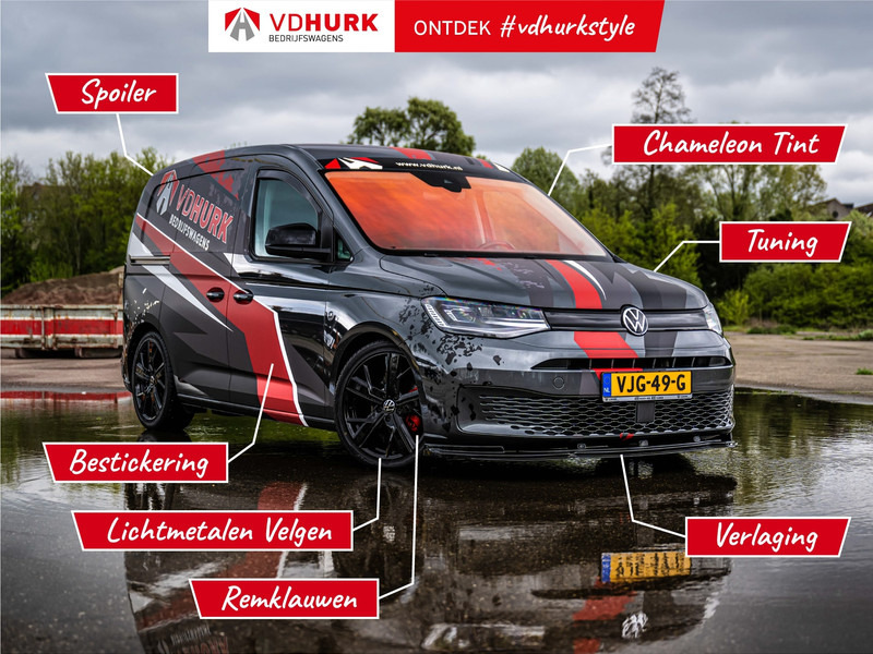 Volkswagen Caddy Cargo 2.0 TDI 125 pk DSG Aut. Style BPM VRIJ! LED/ Adapt.Cruise/ Standkachel/ Stoelverw./ Carplay/ Camera/ PDC/ LMV/ Trekhaak/ Airco - Kleintransporter: das Bild 4 Volkswagen Caddy Cargo 2.0 TDI 125 pk DSG Aut. Style BPM VRIJ! LED/ Adapt.Cruise/ Standkachel/ Stoelverw./ Carplay/ Camera/ PDC/ LMV/ Trekhaak/ Airco - Kleintransporter: das Bild 4