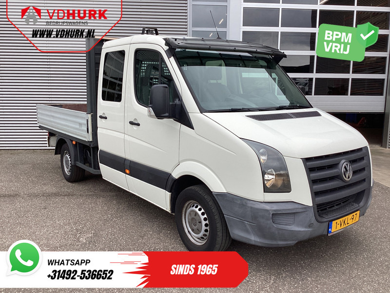 Volkswagen Crafter 2.5 TDI EXPORT Open laadbak 268x201x40/ 5 cil./ 7 Pers./ Trekhaak/ Airco/ Radio - Pritsche Transporter, Transporter mit Doppelkabine: das Bild 1 Volkswagen Crafter 2.5 TDI EXPORT Open laadbak 268x201x40/ 5 cil./ 7 Pers./ Trekhaak/ Airco/ Radio - Pritsche Transporter, Transporter mit Doppelkabine: das Bild 1