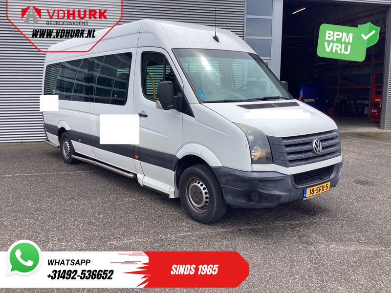 Volkswagen Crafter 35 2.0 TDI L3H2 EXPORT ONLY! €9.559 incl BTW/BPM Rolstoellift/ 9 Pers/ 9P/ Sidebars/ Rearbar/ Airco - Kleinbus, Personentransporter: das Bild 1 Volkswagen Crafter 35 2.0 TDI L3H2 EXPORT ONLY! €9.559 incl BTW/BPM Rolstoellift/ 9 Pers/ 9P/ Sidebars/ Rearbar/ Airco - Kleinbus, Personentransporter: das Bild 1