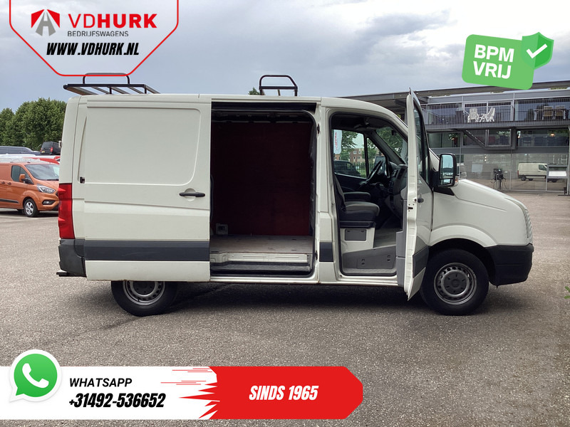 Kastenwagen Volkswagen Crafter 35 2.5 TDI EXPORT ONLY Riem V.V/ APK 5-2026/ Imperiaal/ Gev.stoel/ 2.8T trekverm./ Navi/ Trekhaak/ Airco: das Bild 6