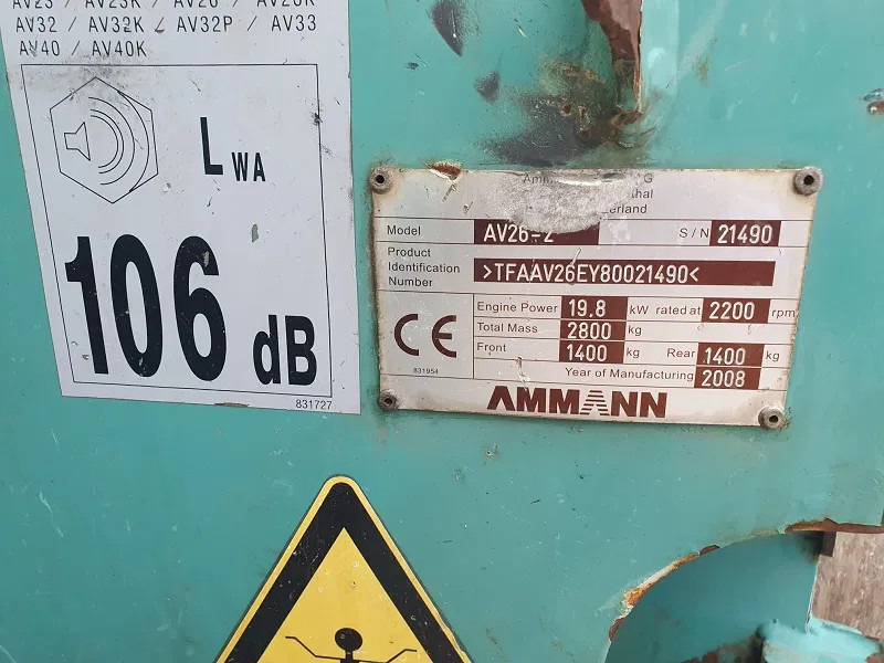 Ammann Ammann AV 26.2 - Walzen: das Bild 5 Ammann Ammann AV 26.2 - Walzen: das Bild 5