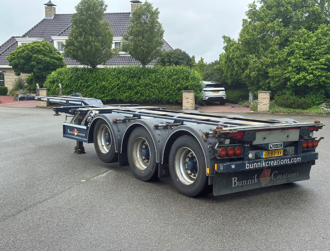 D-TEC Flexitrailer Multi Liftaxle Drumbrakes TOP Condition NL Trailer 2 Pieces - Container/ Wechselfahrgestell Auflieger: das Bild 3 D-TEC Flexitrailer Multi Liftaxle Drumbrakes TOP Condition NL Trailer 2 Pieces - Container/ Wechselfahrgestell Auflieger: das Bild 3