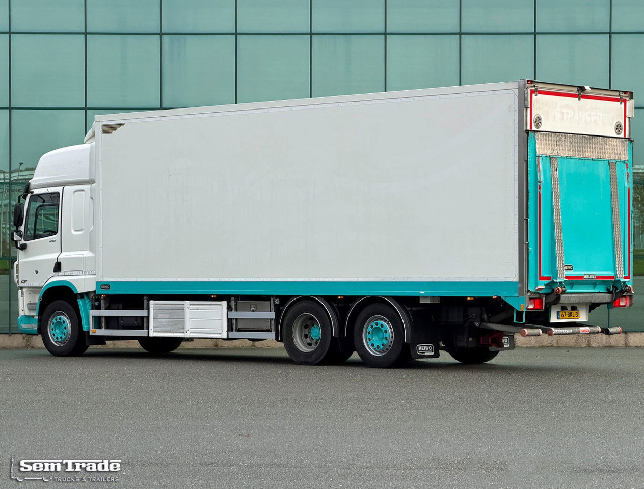 DAF CF 450 SC Heiwo Isolated BOX 875 x 250 x 275 INS. Carrier Cooling 340.000 KM Tail Lift Super Condition NEW APK - TUV - Kühlkoffer LKW: das Bild 3 DAF CF 450 SC Heiwo Isolated BOX 875 x 250 x 275 INS. Carrier Cooling 340.000 KM Tail Lift Super Condition NEW APK - TUV - Kühlkoffer LKW: das Bild 3