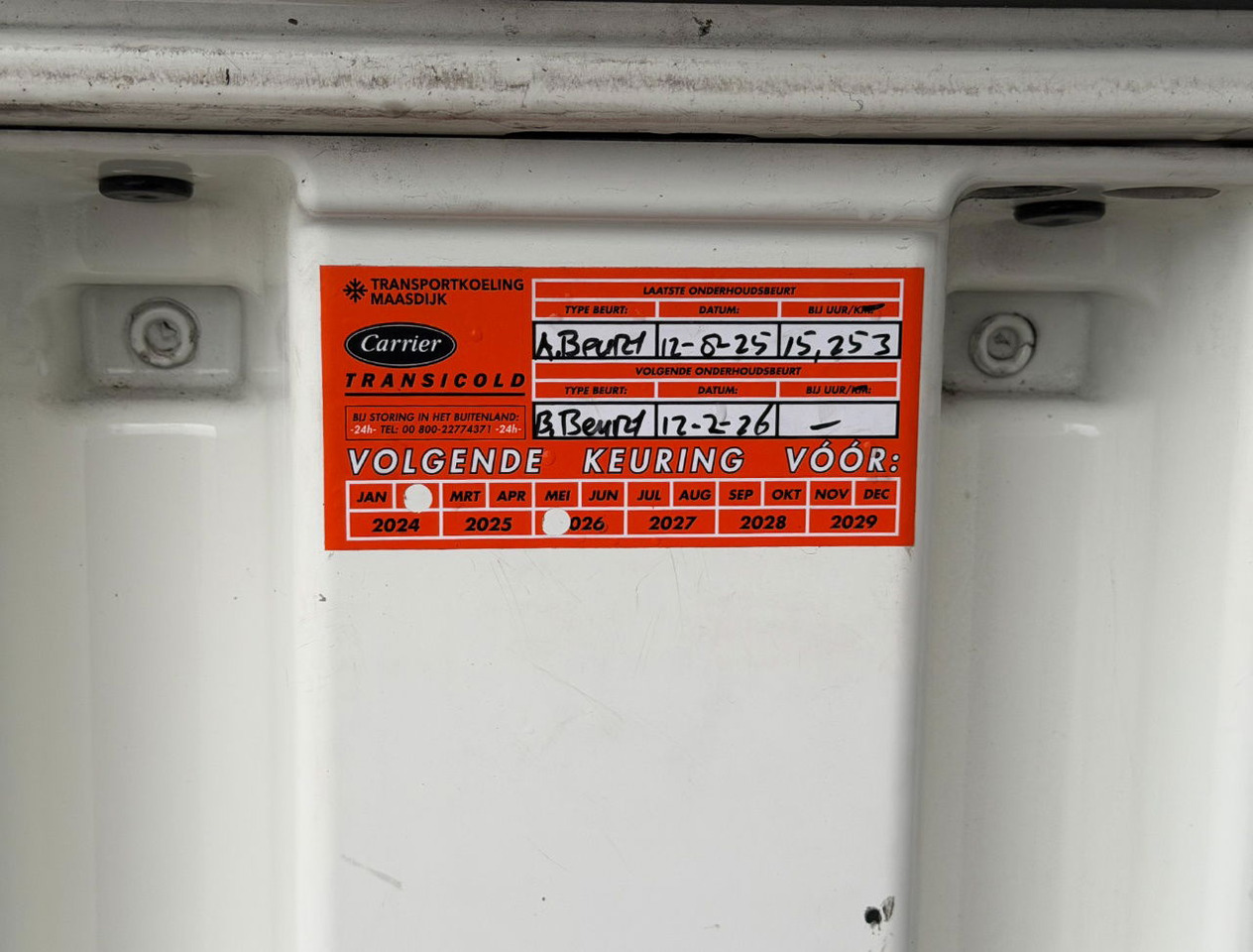 Kühlkoffer LKW DAF XF 480 FAR SSC Isolated BOX 810x250x275 CM Inside TRS Cooling Tail Lift TOP Condition NL-Truck: das Bild 24 Kühlkoffer LKW DAF XF 480 FAR SSC Isolated BOX 810x250x275 CM Inside TRS Cooling Tail Lift TOP Condition NL-Truck: das Bild 24