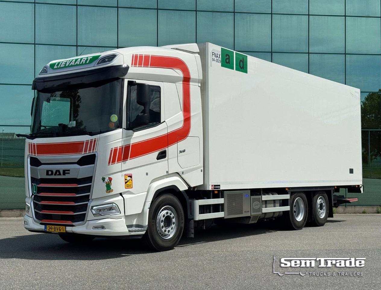 DAF XG 480 FAR 475.000 KM Carrier TRS Iceland 815 x 250 x 275 CM Inside Tail Lift NL Truck - Kühlkoffer LKW: das Bild 1 DAF XG 480 FAR 475.000 KM Carrier TRS Iceland 815 x 250 x 275 CM Inside Tail Lift NL Truck - Kühlkoffer LKW: das Bild 1
