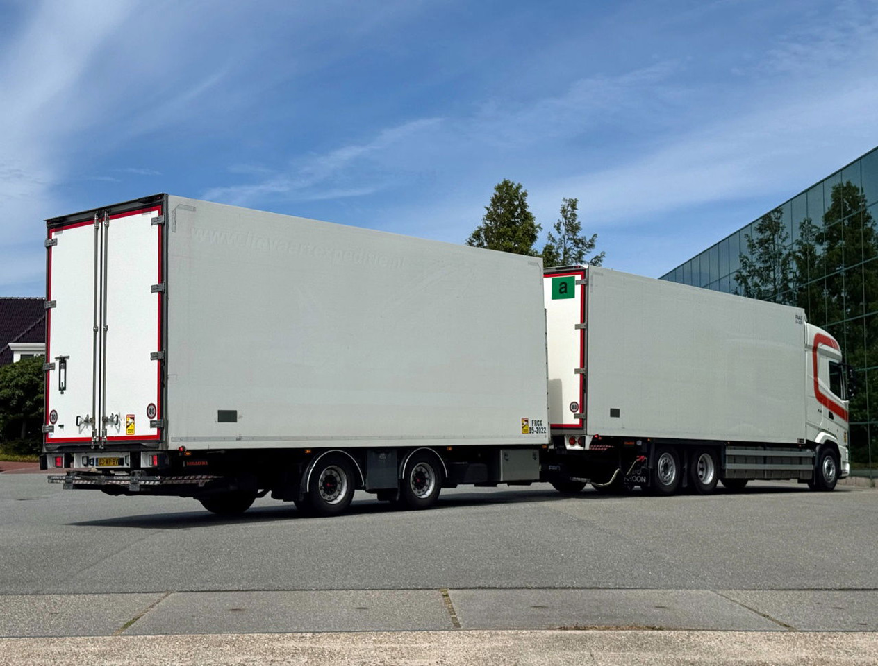 DAF XG 480 FAR Frigo Combi 50 CC 2x Lift Carrier TRS Iceland TOP Condition NL Combi - Kühlkoffer LKW: das Bild 4 DAF XG 480 FAR Frigo Combi 50 CC 2x Lift Carrier TRS Iceland TOP Condition NL Combi - Kühlkoffer LKW: das Bild 4