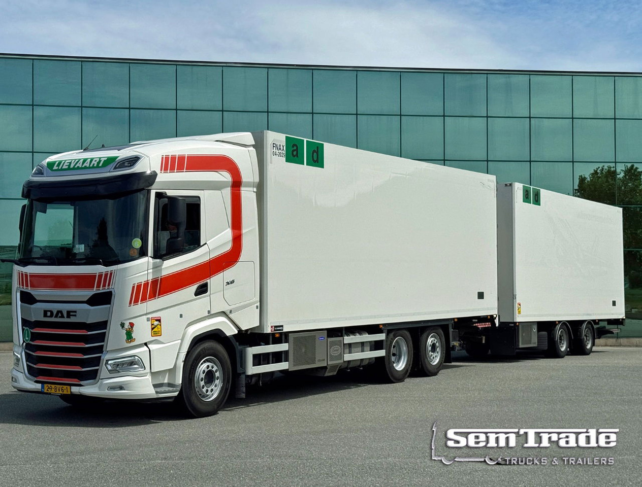 DAF XG 480 FAR Frigo Combi 50 CC 2x Lift Carrier TRS Iceland TOP Condition NL Combi - Kühlkoffer LKW: das Bild 1 DAF XG 480 FAR Frigo Combi 50 CC 2x Lift Carrier TRS Iceland TOP Condition NL Combi - Kühlkoffer LKW: das Bild 1