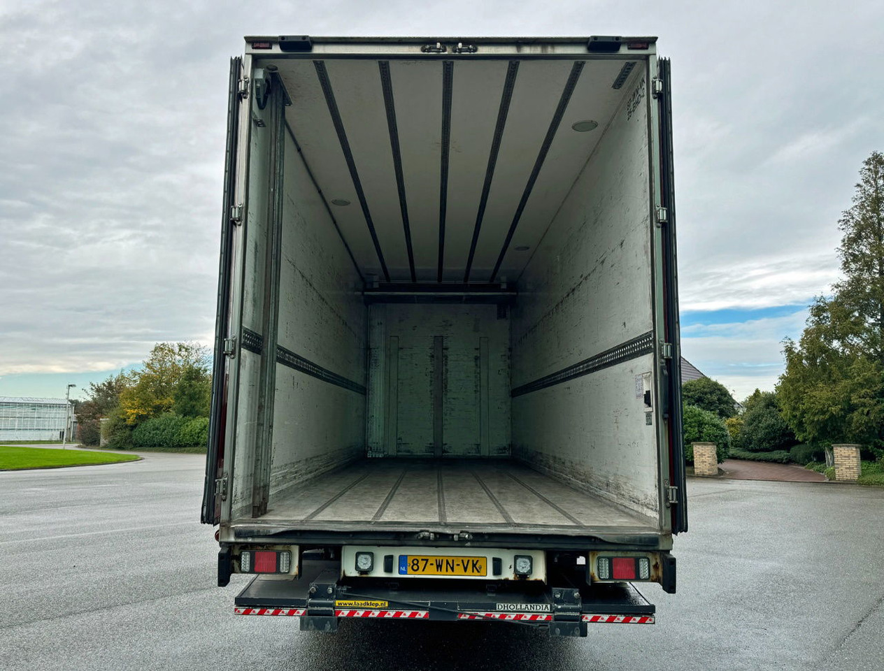 Koffer Anhänger DRACO MZS 218 Wipkar 750 x 250 x 290 CM Inside Tail Lift 2021 TRS Iceland TOP Condition NL Trailertrailer: das Bild 12