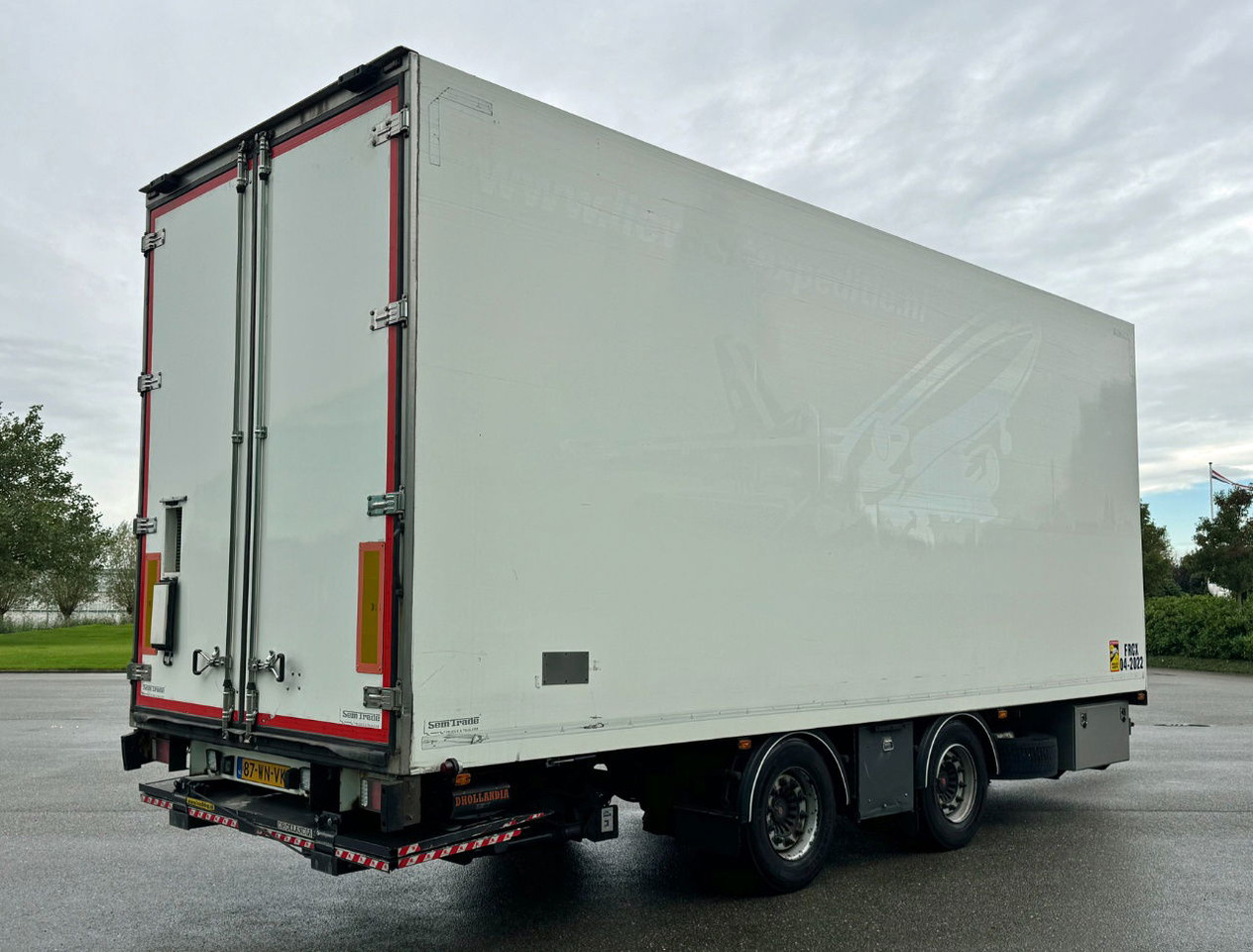 DRACO MZS 218 Wipkar 750 x 250 x 290 CM Inside Tail Lift 2021 TRS Iceland TOP Condition NL Trailertrailer - Kühlkoffer Anhänger: das Bild 5 DRACO MZS 218 Wipkar 750 x 250 x 290 CM Inside Tail Lift 2021 TRS Iceland TOP Condition NL Trailertrailer - Kühlkoffer Anhänger: das Bild 5