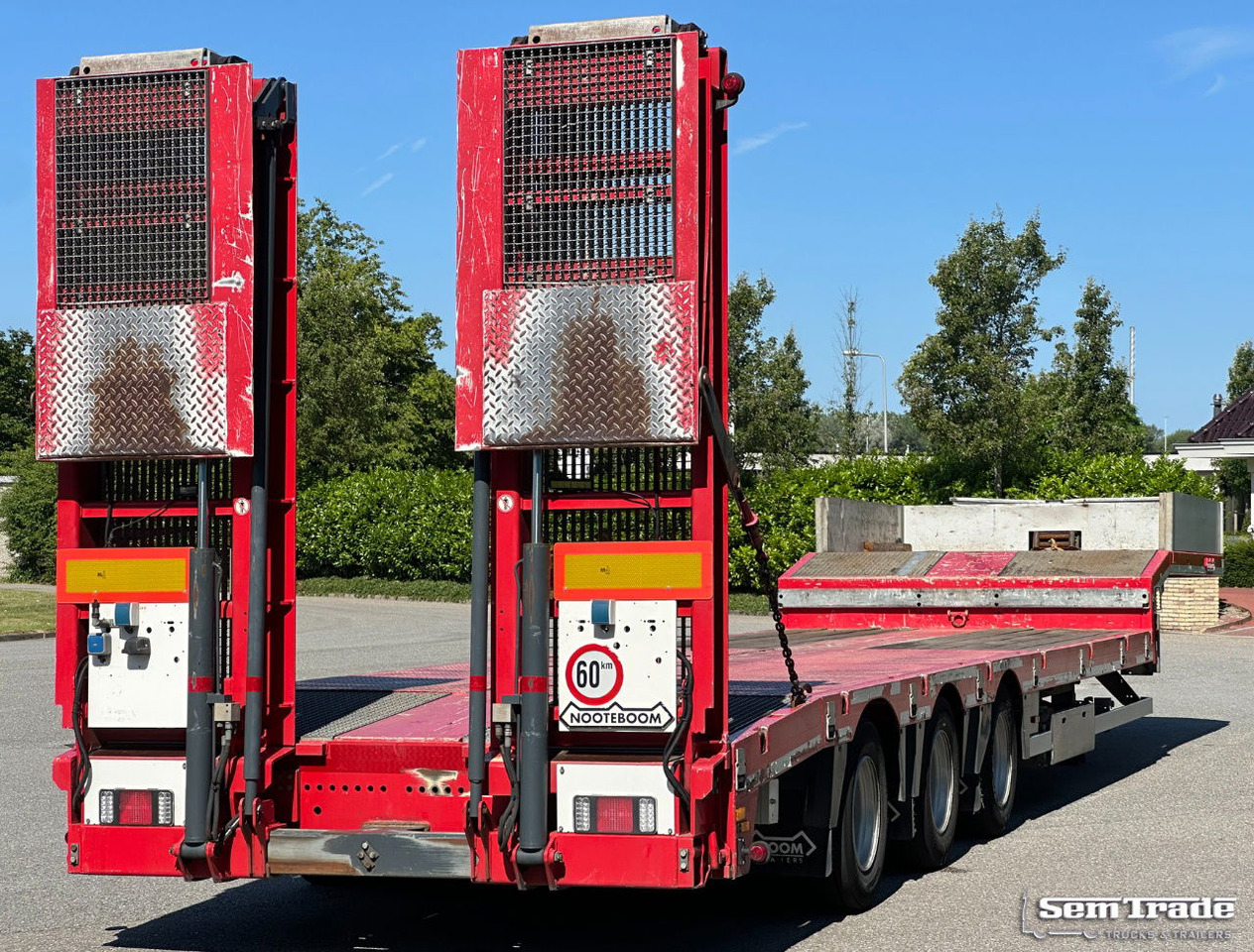 Nooteboom OSD-48-003 Semi 3 Axles Hydraulic Ramps Hinge TOP Condition - Tieflader Auflieger: das Bild 5 Nooteboom OSD-48-003 Semi 3 Axles Hydraulic Ramps Hinge TOP Condition - Tieflader Auflieger: das Bild 5