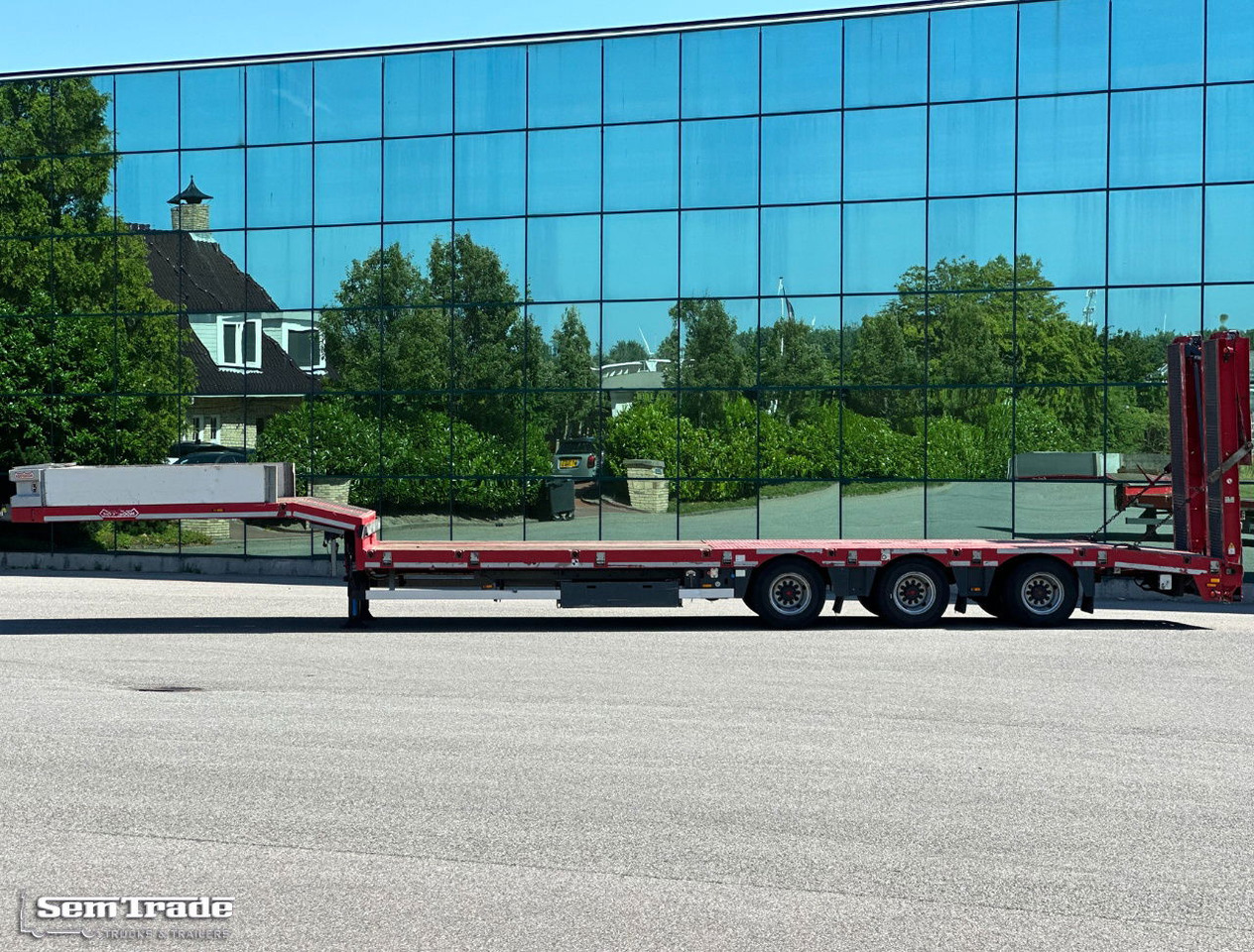Nooteboom OSD-48-003 Semi 3 Axles Hydraulic Ramps Hinge TOP Condition - Tieflader Auflieger: das Bild 2 Nooteboom OSD-48-003 Semi 3 Axles Hydraulic Ramps Hinge TOP Condition - Tieflader Auflieger: das Bild 2
