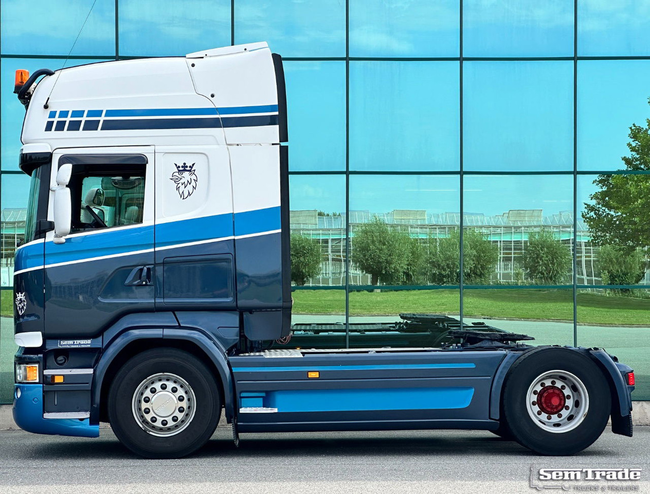 Scania R410 Topline Retarder Only 586.000 KM 2x Tanks Super Condition NL-Truck - Sattelzugmaschine: das Bild 2 Scania R410 Topline Retarder Only 586.000 KM 2x Tanks Super Condition NL-Truck - Sattelzugmaschine: das Bild 2