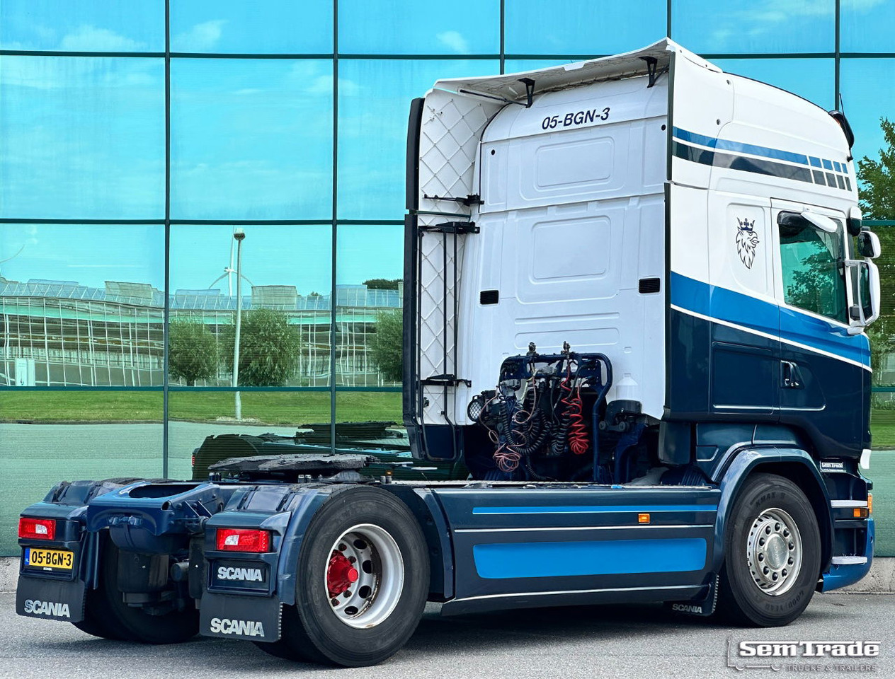 Scania R410 Topline Retarder Only 586.000 KM 2x Tanks Super Condition NL-Truck - Sattelzugmaschine: das Bild 4 Scania R410 Topline Retarder Only 586.000 KM 2x Tanks Super Condition NL-Truck - Sattelzugmaschine: das Bild 4
