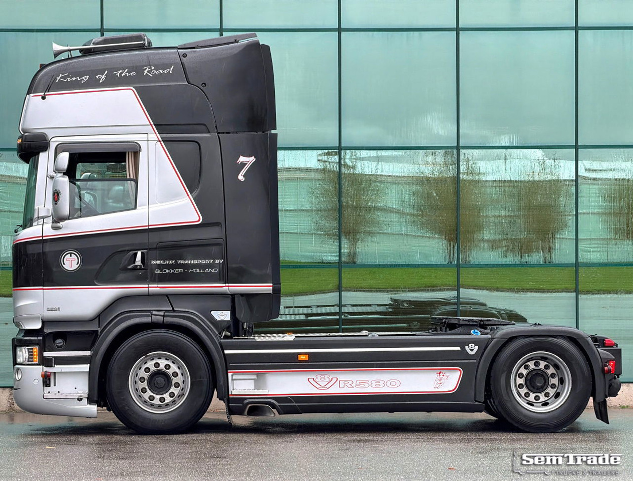 Scania R580 Topline Full AIR Retarder 2X Tanks Full Option King Super Condition Holland-Truck - Sattelzugmaschine: das Bild 2 Scania R580 Topline Full AIR Retarder 2X Tanks Full Option King Super Condition Holland-Truck - Sattelzugmaschine: das Bild 2