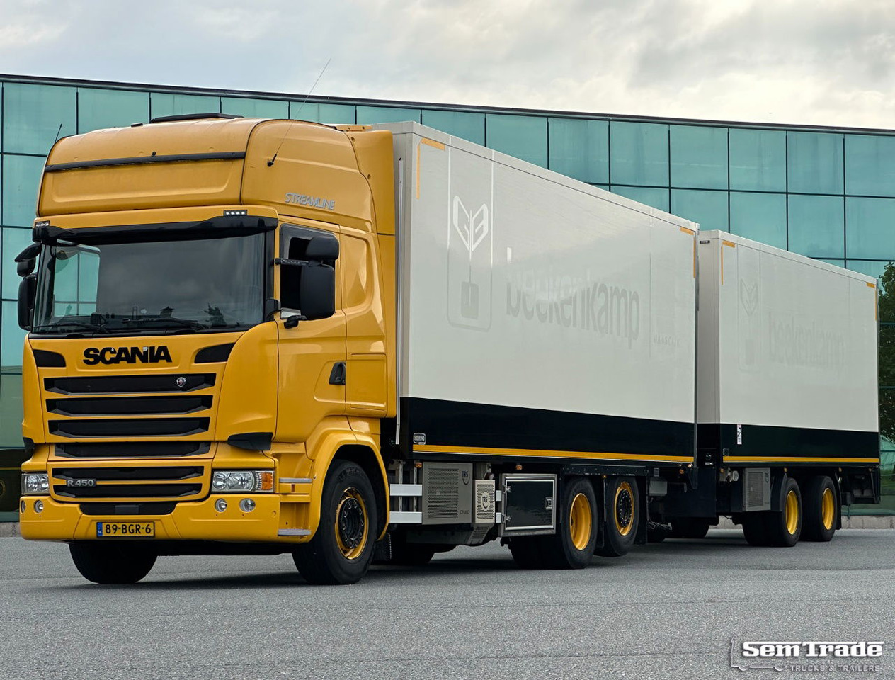 Scania R450 Retarder TRS Cooling Heiwo Isolated Boxes Tail Lift NL-Combi - Kühlkoffer LKW: das Bild 1 Scania R450 Retarder TRS Cooling Heiwo Isolated Boxes Tail Lift NL-Combi - Kühlkoffer LKW: das Bild 1