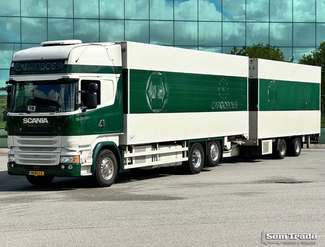 Scania R450 Retarder VAN Beurden Isolated Boxes TRS Cooling Tail Lift TOP Condition NL-Combi - Kühlkoffer LKW: das Bild 1 Scania R450 Retarder VAN Beurden Isolated Boxes TRS Cooling Tail Lift TOP Condition NL-Combi - Kühlkoffer LKW: das Bild 1