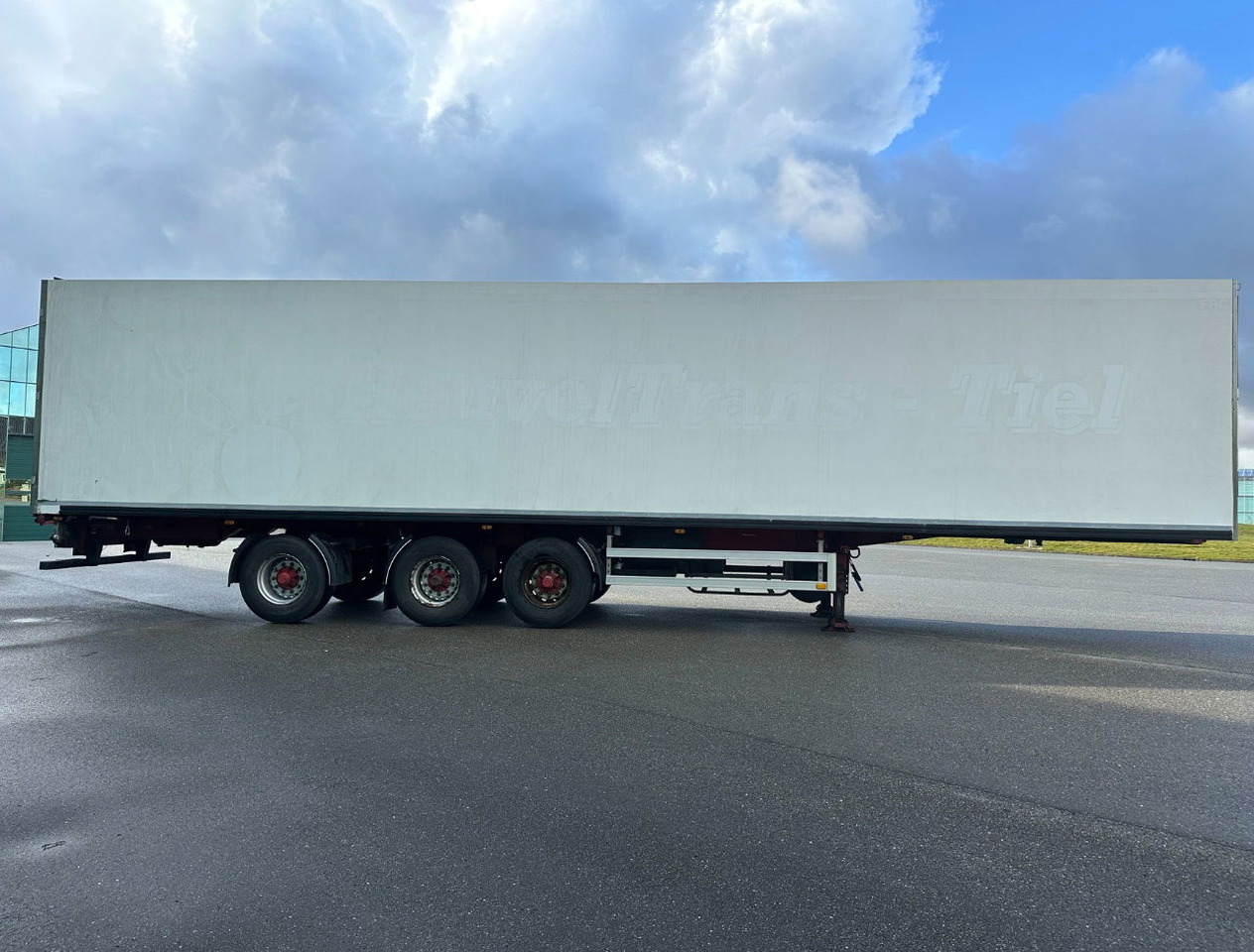 Van Eck 3 AS Koel Vries Carrier Vector 1800 Zeer Mooi Chassis Stuuras Tridec - Kühlkoffer Auflieger: das Bild 5 Van Eck 3 AS Koel Vries Carrier Vector 1800 Zeer Mooi Chassis Stuuras Tridec - Kühlkoffer Auflieger: das Bild 5