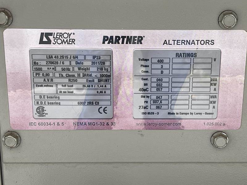 Stromgenerator Atlas-Copco QAS 40: das Bild 12 Stromgenerator Atlas-Copco QAS 40: das Bild 12