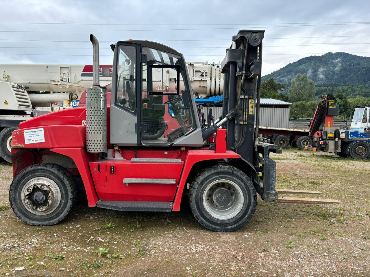 Kalmar DCE 100-6 - Dieselstapler: das Bild 5 Kalmar DCE 100-6 - Dieselstapler: das Bild 5