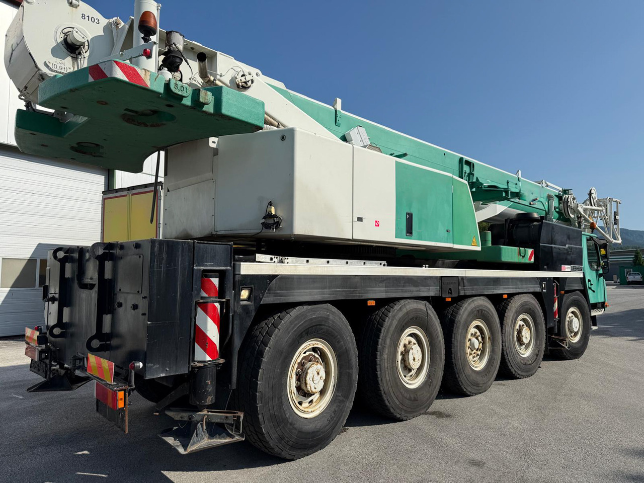 LIEBHERR LTM 1100-5.2 - Mobilkran: das Bild 3 LIEBHERR LTM 1100-5.2 - Mobilkran: das Bild 3