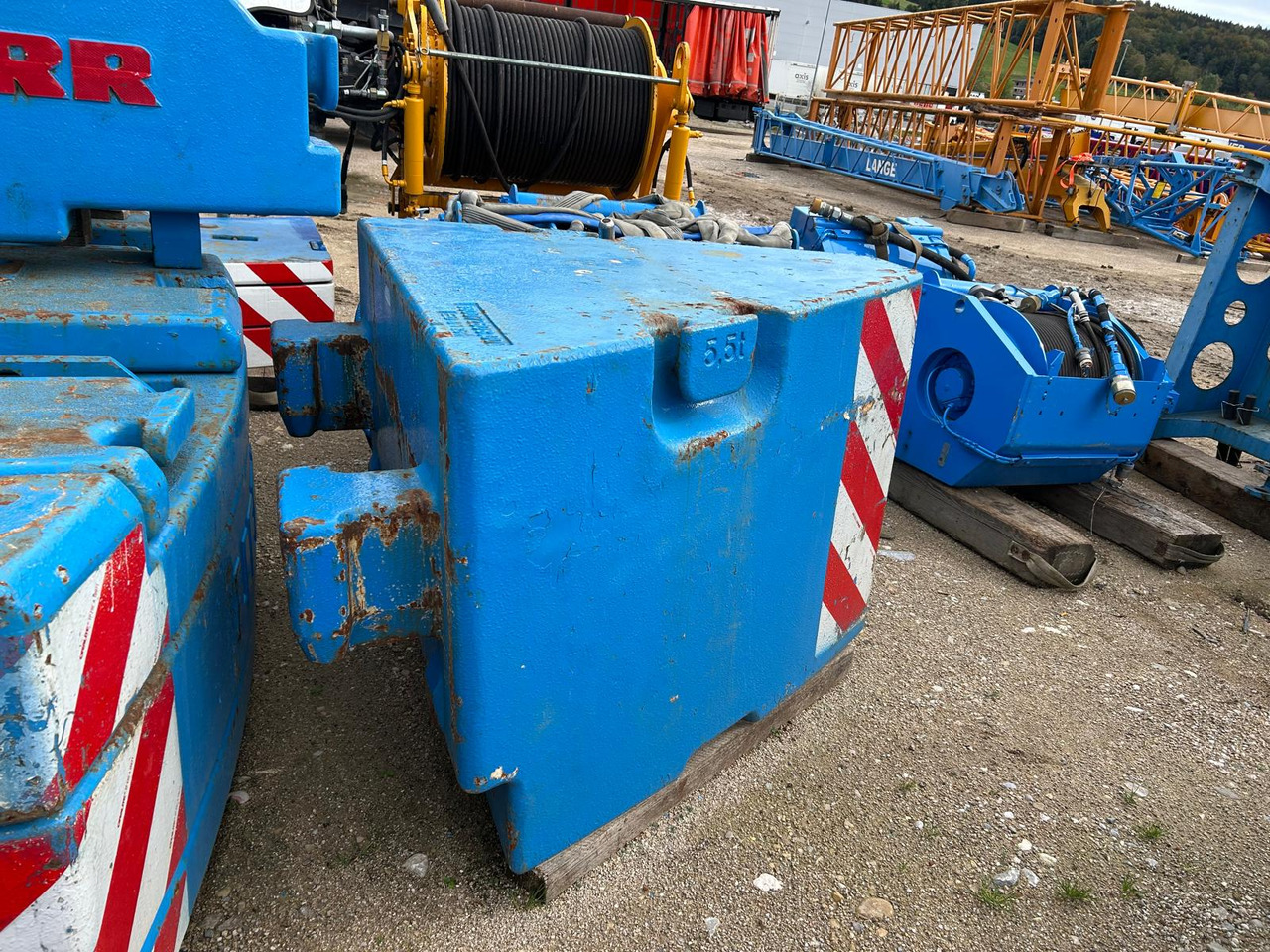 Liebherr LTM 1100-4.2 / Accident - Mobilkran: das Bild 2 Liebherr LTM 1100-4.2 / Accident - Mobilkran: das Bild 2