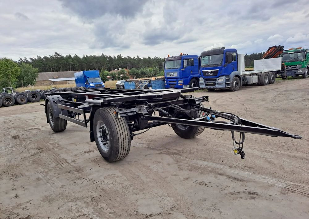 Krone BDF do mleka przyczepa do przewozu mleka - Container/ Wechselfahrgestell Anhänger: das Bild 1 Krone BDF do mleka przyczepa do przewozu mleka - Container/ Wechselfahrgestell Anhänger: das Bild 1