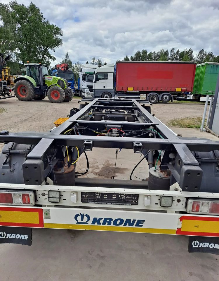 Krone Przyczepa Krone - Container/ Wechselfahrgestell Anhänger: das Bild 1 Krone Przyczepa Krone - Container/ Wechselfahrgestell Anhänger: das Bild 1