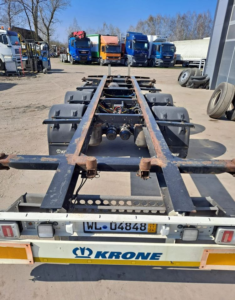 Krone Przyczepa Tandem - Container/ Wechselfahrgestell Anhänger: das Bild 2 Krone Przyczepa Tandem - Container/ Wechselfahrgestell Anhänger: das Bild 2