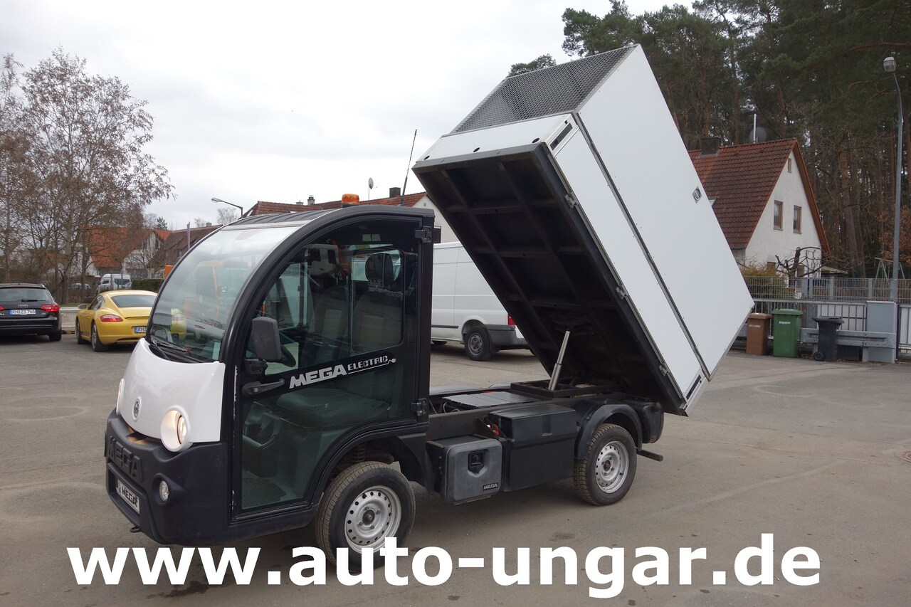 Kipper Transporter, Elektro-Nutzfahrzeug Aixam Mega Goupil Aixam Mega E-worker langer Radstand Elektrofahrzeug Kipper Pritsche Kastenaufbau 72Volt: das Bild 13