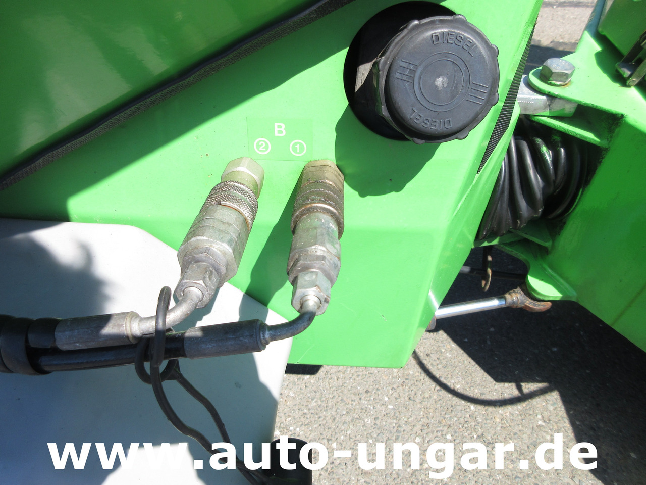 Kommunaltraktor Egholm Nilfisk 2100 Powerflex 4x4 Kipper AHK Hydraulik Bürste Winterdienst: das Bild 14